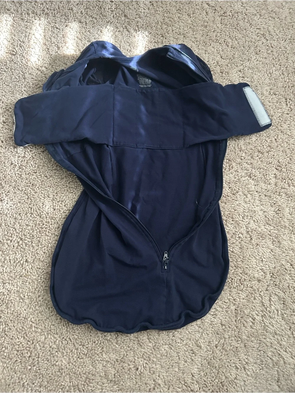 Nested Bean Navy Infant Sleep Sack Zen One Classic